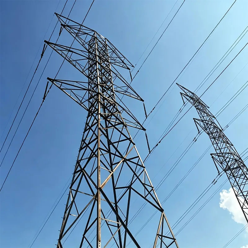 亜鉛メッキアングル鋼送電塔